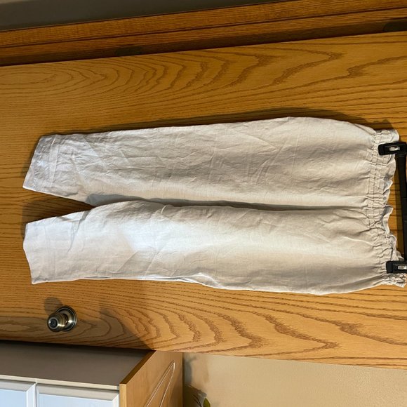 Faded linen pants - Picture 2 of 4